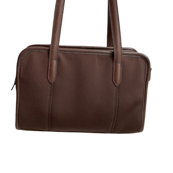 Coach vintage neoprene and leather tote bag - Picture 2 of 13